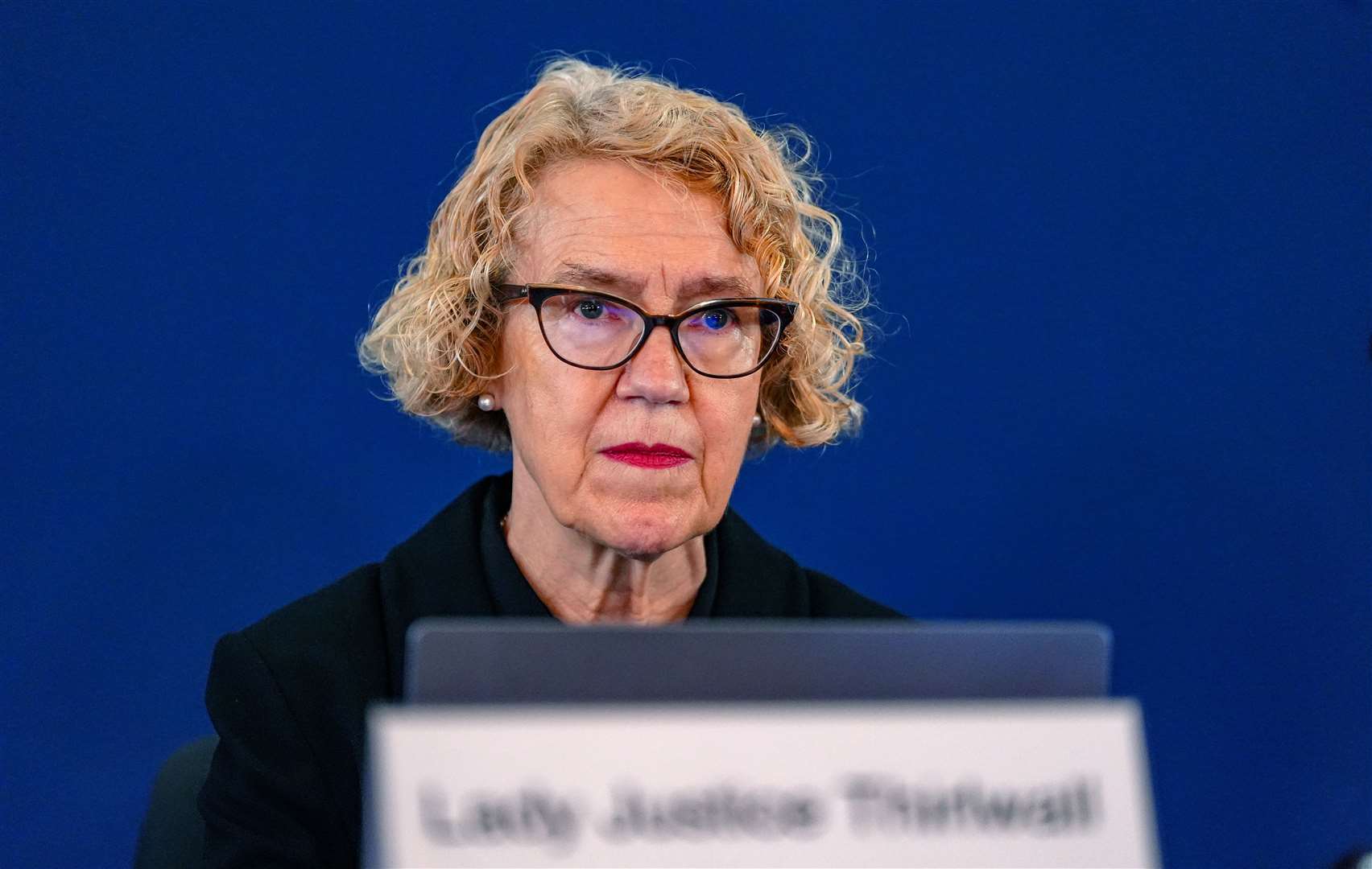 The inquiry is being heard before Lady Justice Thirlwall at Liverpool Town Hall (Peter Byrne/PA)