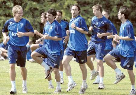 Gillingham players back in pre-season training