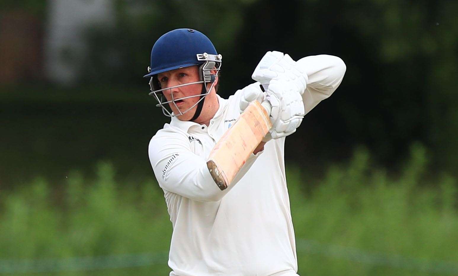 John Grewar - returned 2-20 for St Lawrence & Highland Court 1sts but it wasn’t enough in their defeat to Tunbridge Wells 1sts last weekend. Picture: Gary Restall