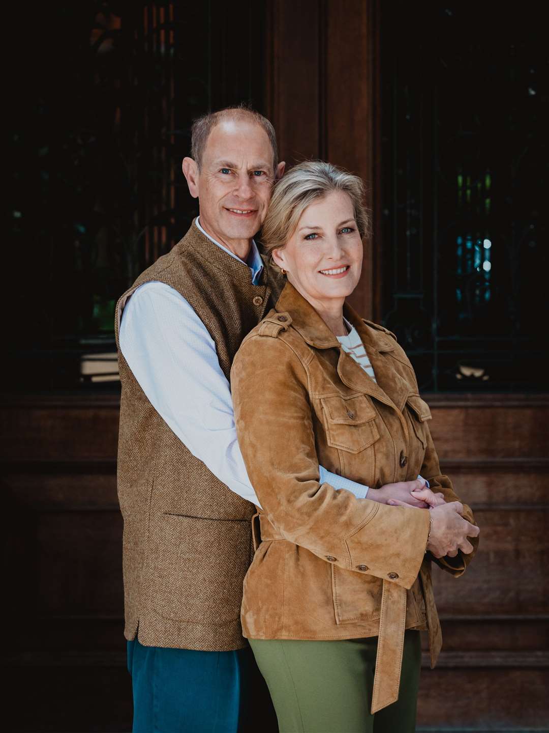 Edward and Sophie photographed to mark their silver wedding anniversary (Chris Jelf/Buckingham Palace/PA)