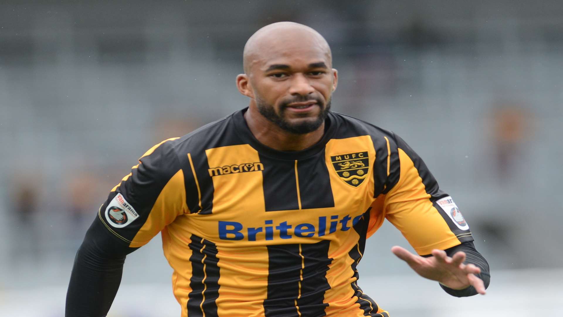 Maidstone striker Delano Sam-Yorke Picture: Gary Browne