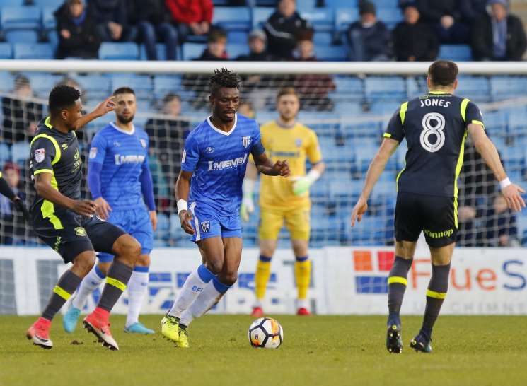 Gabriel Zakuani should be fit this weekend Picture: Andy Jones