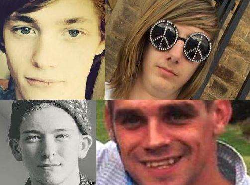 William Woledge, Toby Parkinson, Ryan Nimmo and Liam Kavanagh all tragically took their own lives. (6923351)