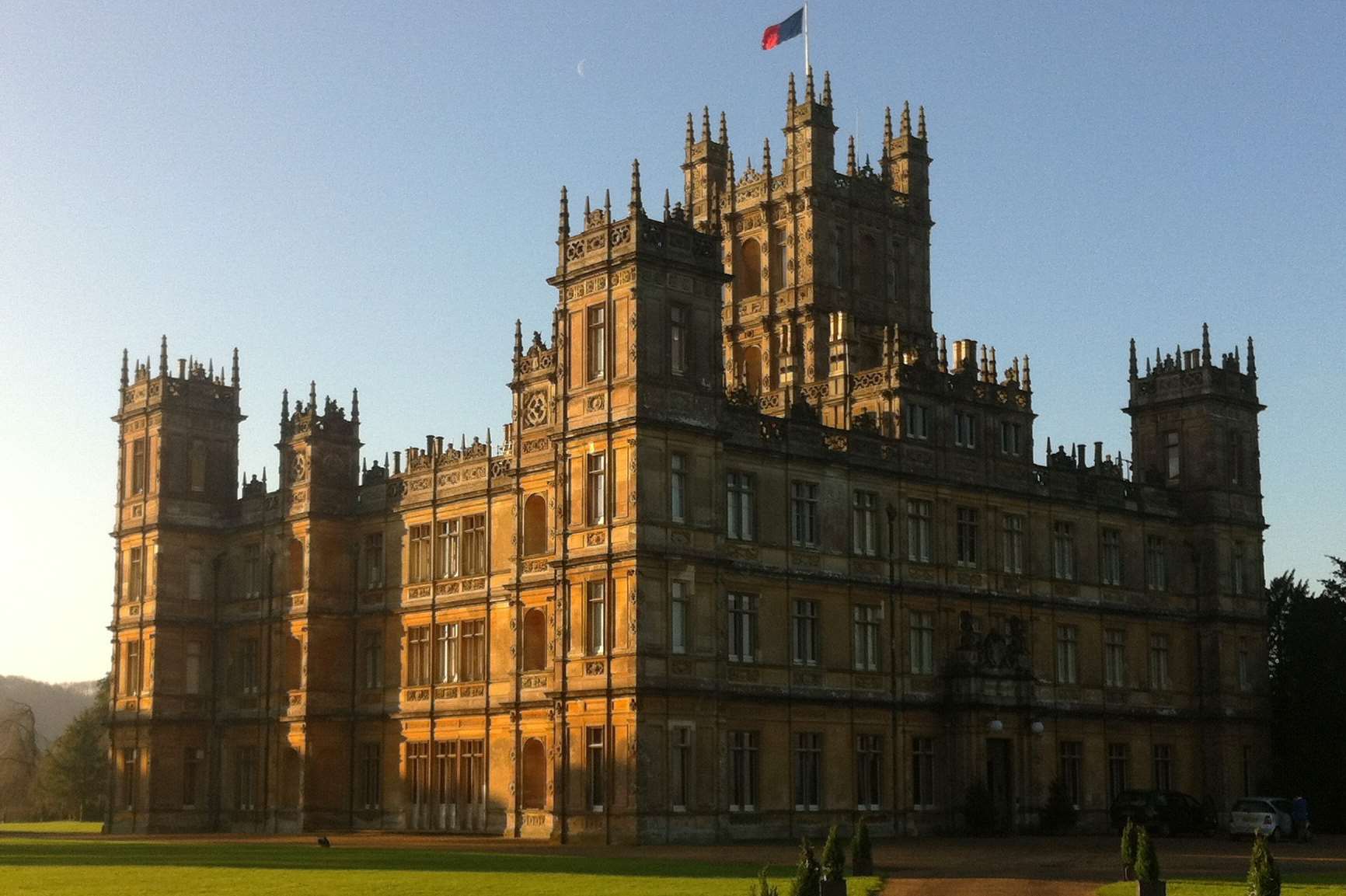 Nigel Harman played the evil Mr Green in Downton Abbey, filmed at Highclere Castle