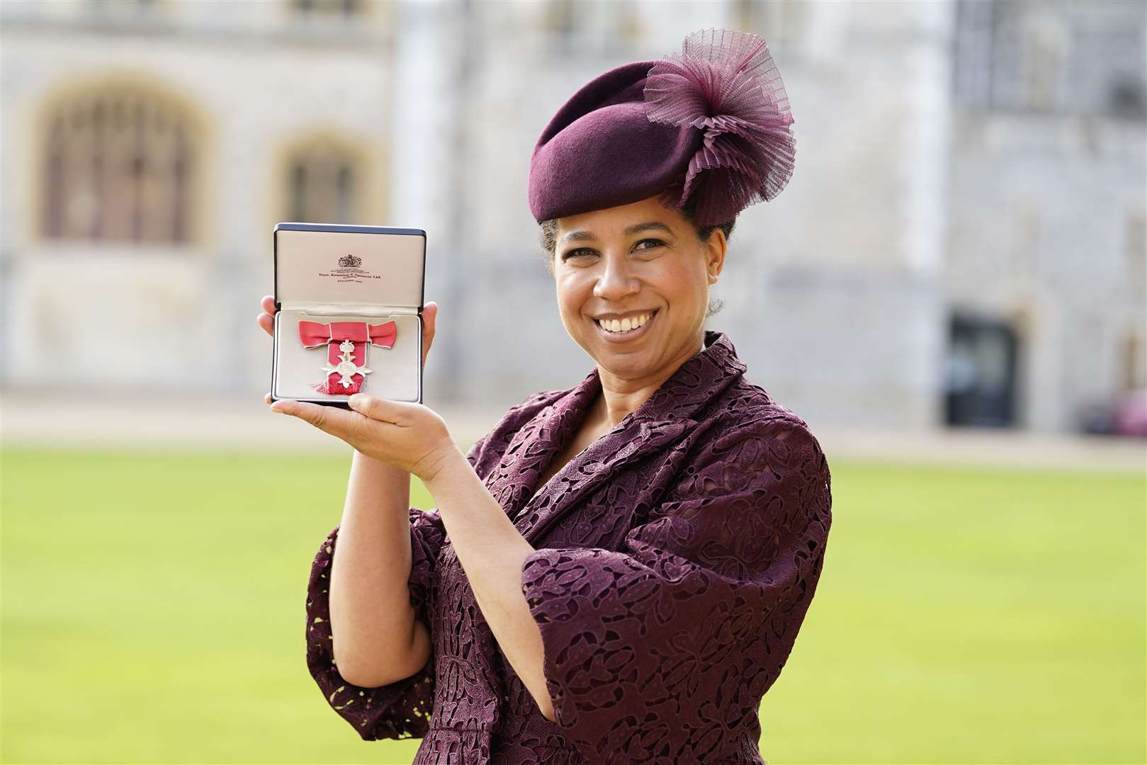 Margherita Taylor was made an MBE (Andrew Matthews/PA)