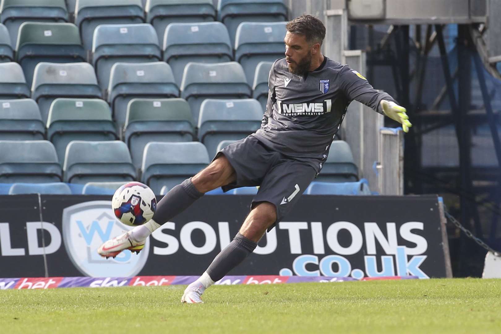 Glenn Morris has helped Gillingham to five clean sheets in the league Picture: KPI