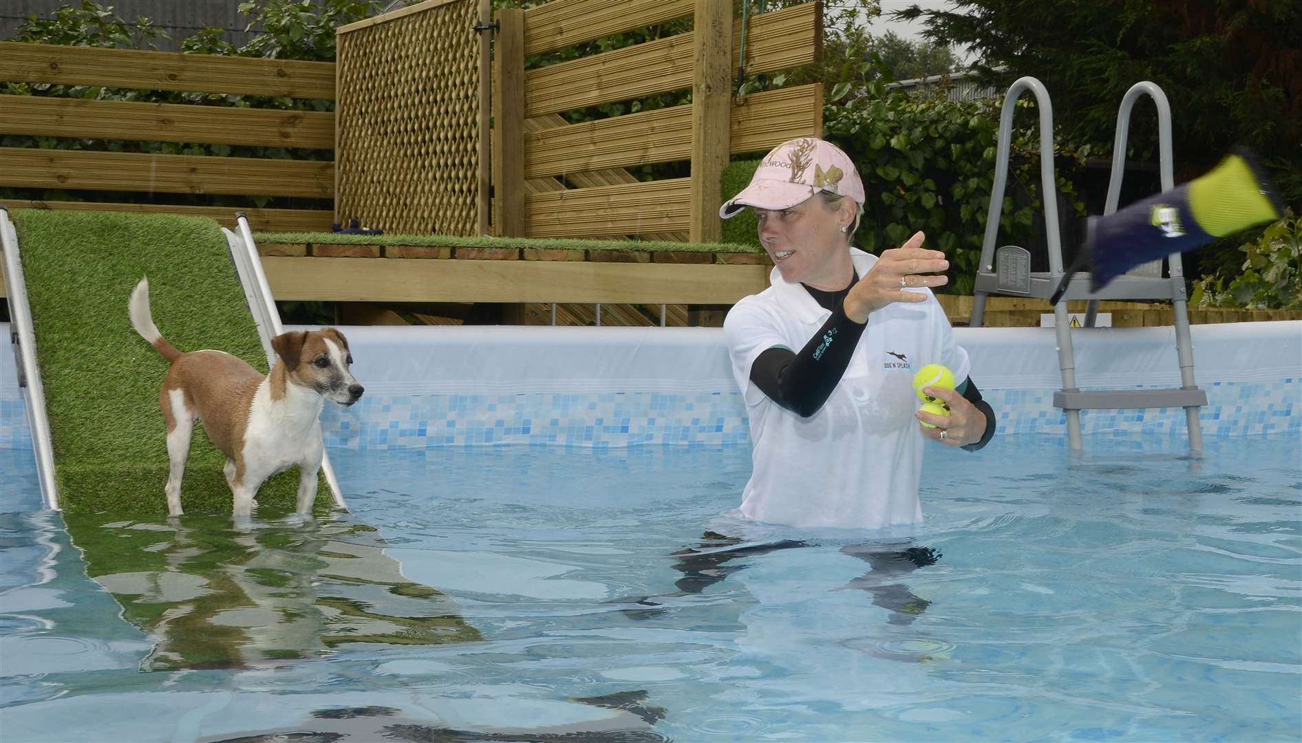 Island Dog n Splash swimming pool opens in Harty Sheppey