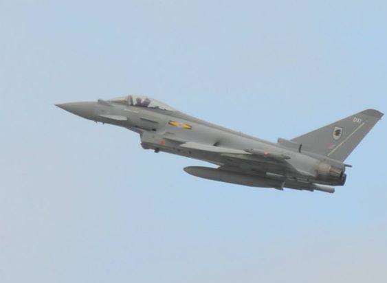 Disaster was imminent as Latvian plane was intercepted over Kent by RAF ...