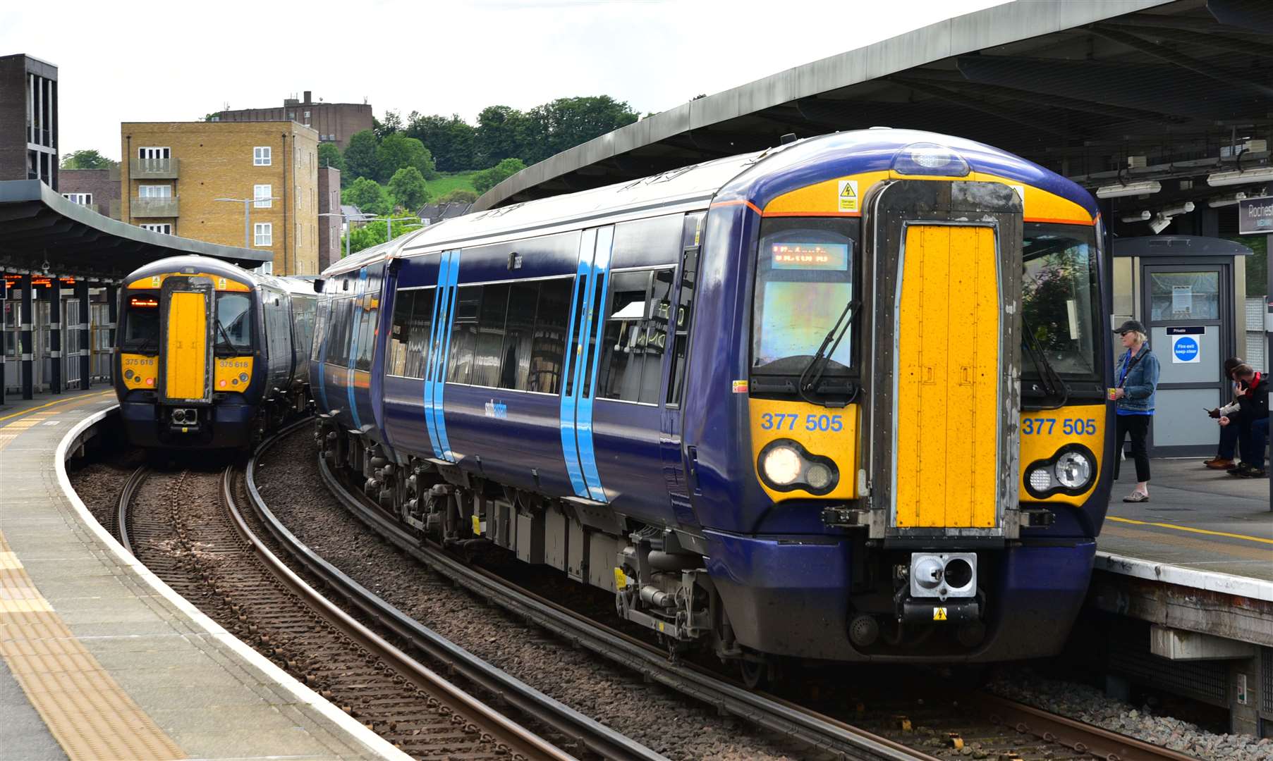 Some train services were impacted by staff illness today. Picture: Stock image