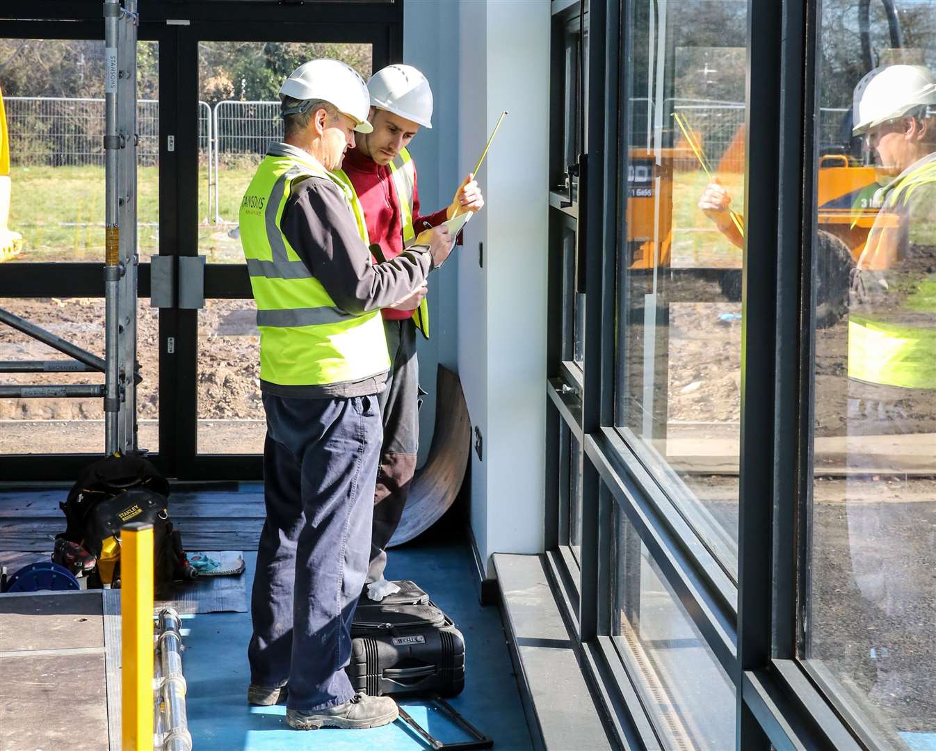 Regis Manor Primary School, Middletune Avenue, Sittingbourne. Tour of the new school building. Picture: Matthew Walker. (7679006)