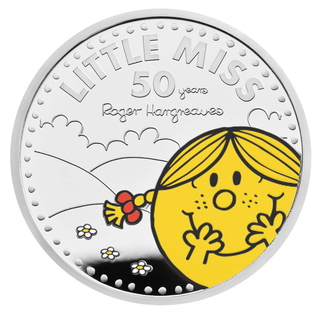 The Royal Mint’s Little Miss Sunshine coin (Royal Mint/PA)