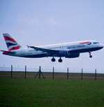 A British Airways plane performing landing and take off exercises at Kent International Airport. Picture courtesy Colin Miles