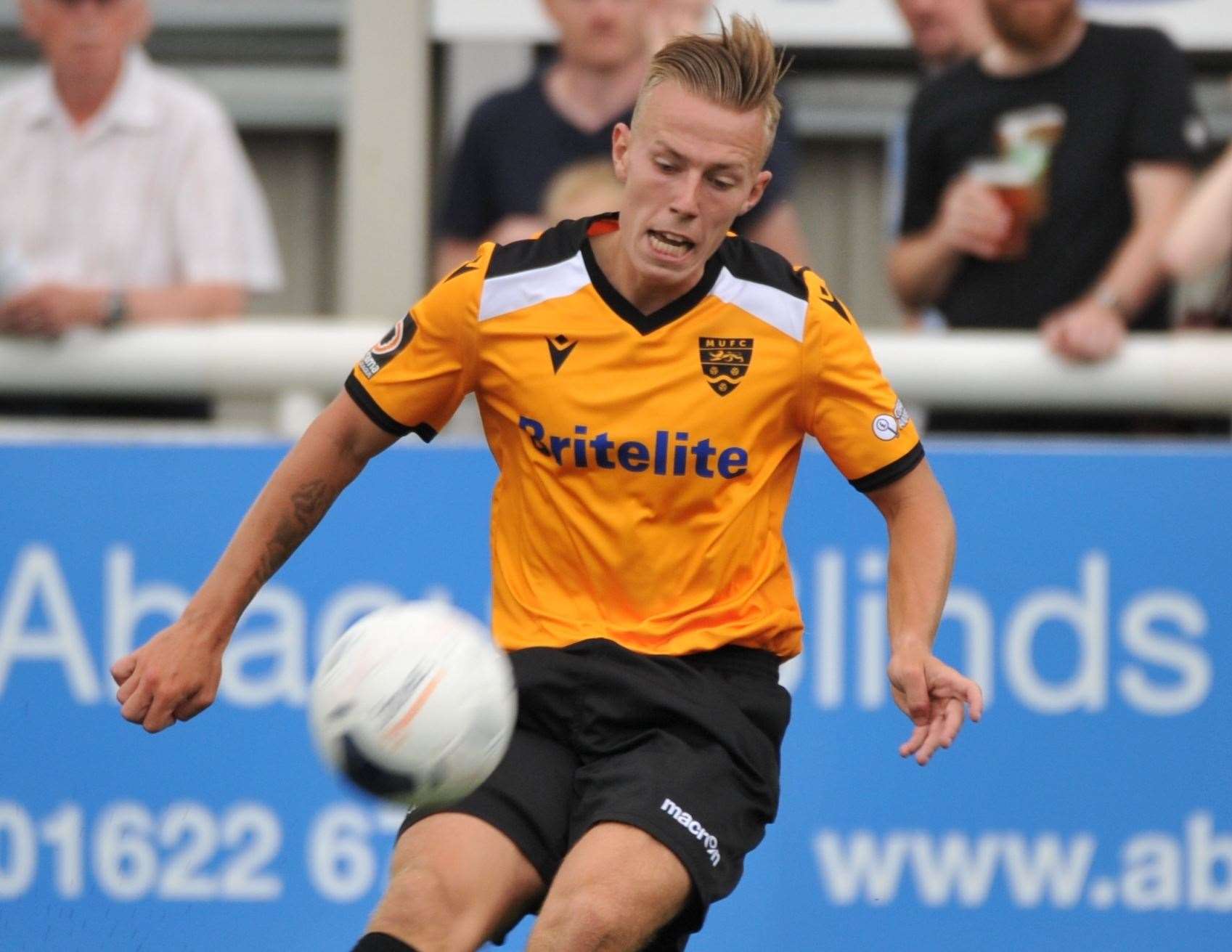 Maidstone United midfielder Sam Corne Picture: Steve Terrell