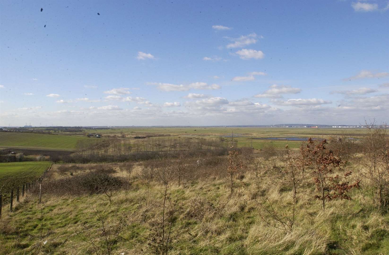 The unspoilt countryside which was earmarked for a multi-billion pound airport