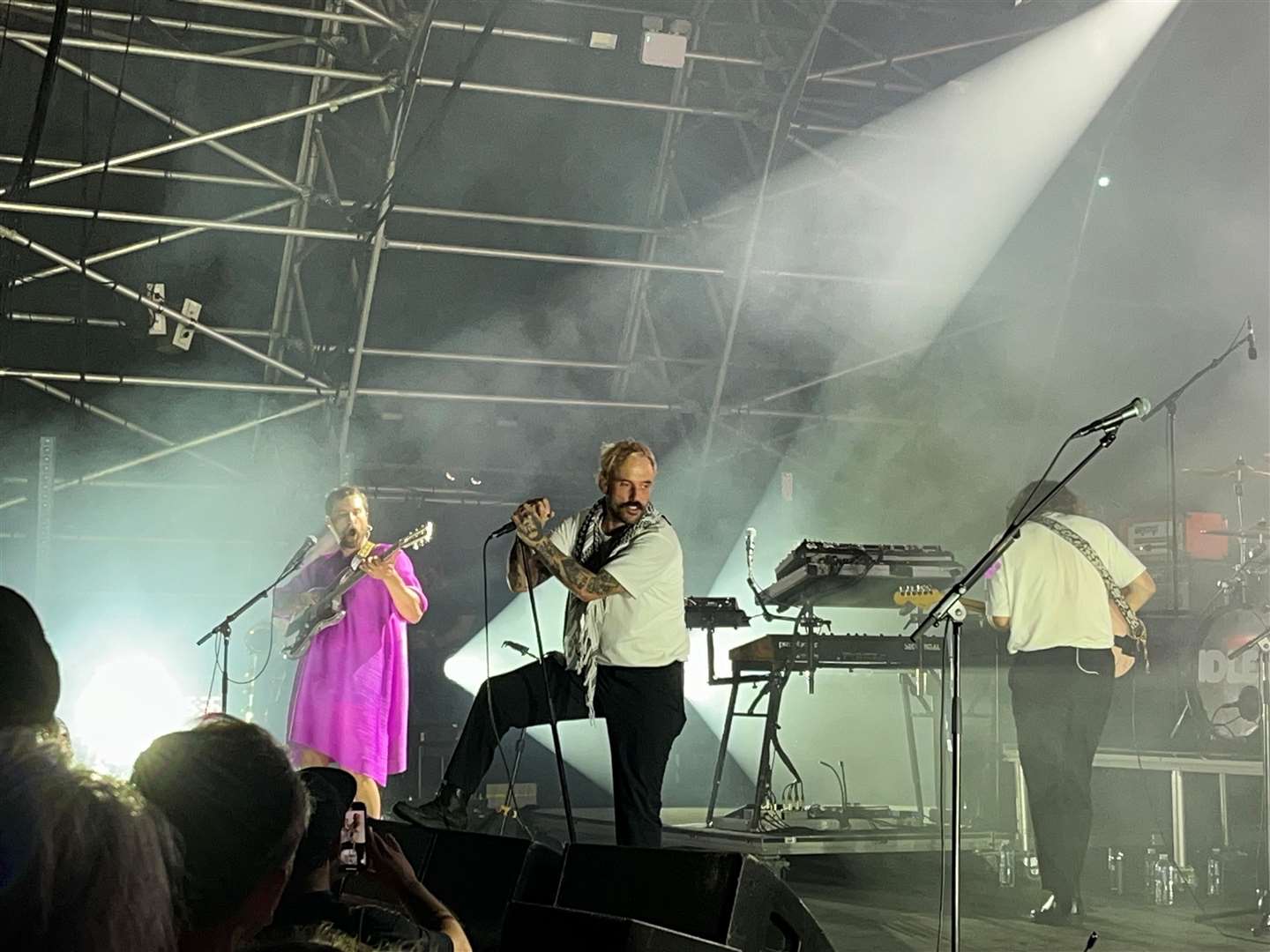 Idles gave an unashamedly politically-charged performance at Dreamland, Margate