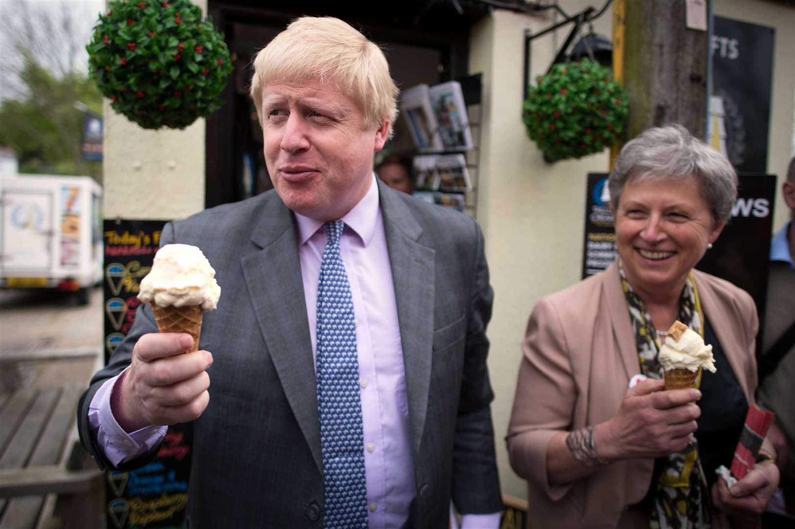 Gisela Stuart (right) campaigned alongside Boris Johnson in the EU referendum (Stefan Rousseau/PA)