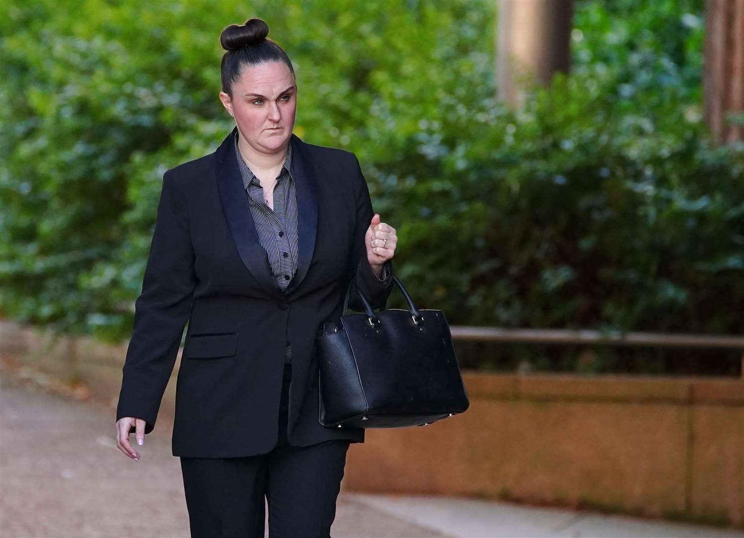 Rachel Jameson, 31, arriving at Liverpool Crown Court on Tuesday (Peter Byrne/PA)