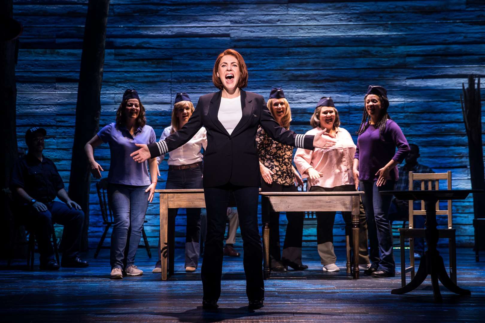 Rachel Tucker as Beverley in Come From Away. Photos: Matthew Murphy (7177258)