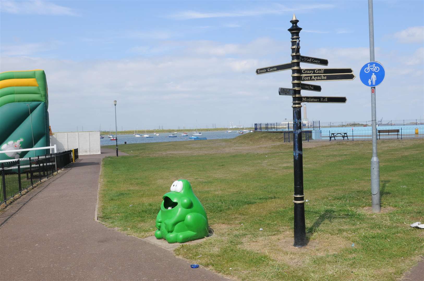 Ted has also been seen at The Strand in Gillingham