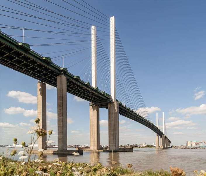 Problems at the Dartford Crossing cause traffic chaos around the area