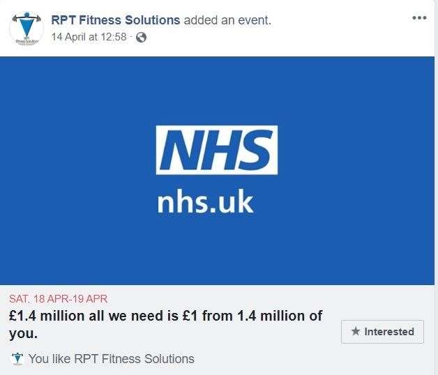 Sheppey fitness instructor Ryan Thompson will be attemptiing a 25-hour exercise session to raise £1.4 million for the NHS (33761133)