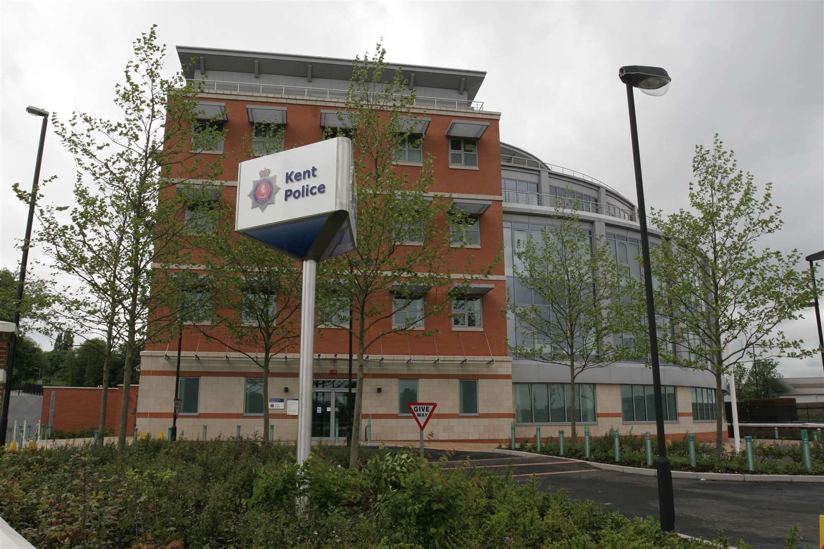 The incident happened at Medway Police Station