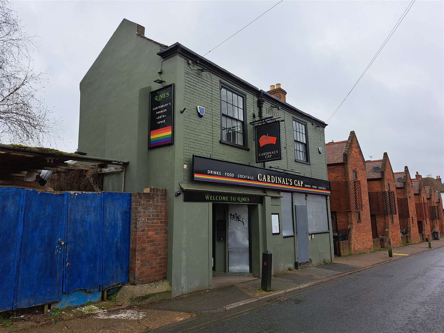 The Cardinal's Cap, Rosemary Lane, Canterbury, will reopen in April following a refurbishment