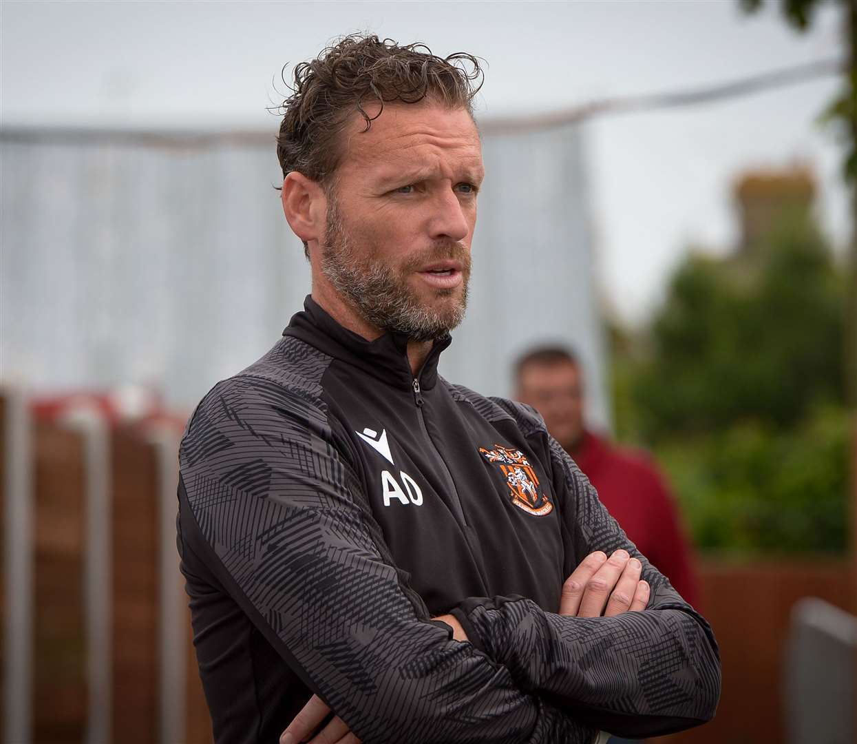 Folkestone manager Andy Drury. Picture: Stuart Watson