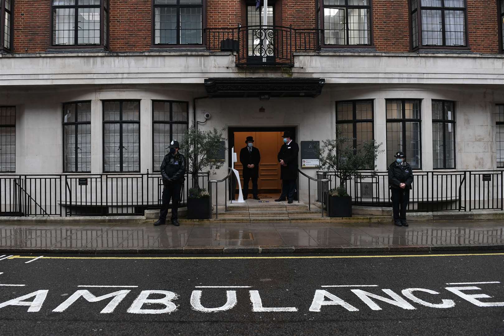 The Duke of Edinburgh has been admitted to King Edward VII’s Hospital in London after feeling unwell (Stefan Rousseau/PA)