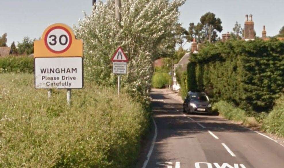 Wingham residents are concerned about vehicle congestion in the village. Picture: Google
