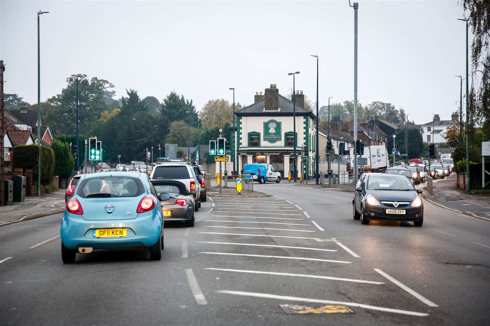 The scene of the crash which took place on Friday. Picture: Stock image