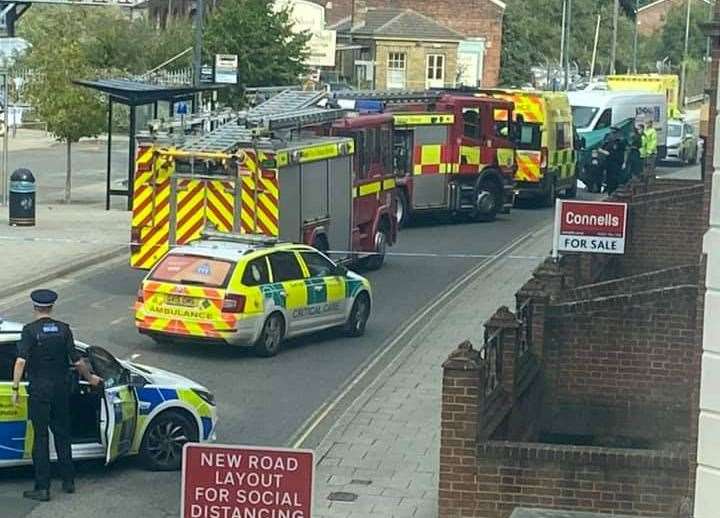 Reverend Iain Taylor died after a crash outside Canterbury West station in Station Road West. Picture: Susan Demir