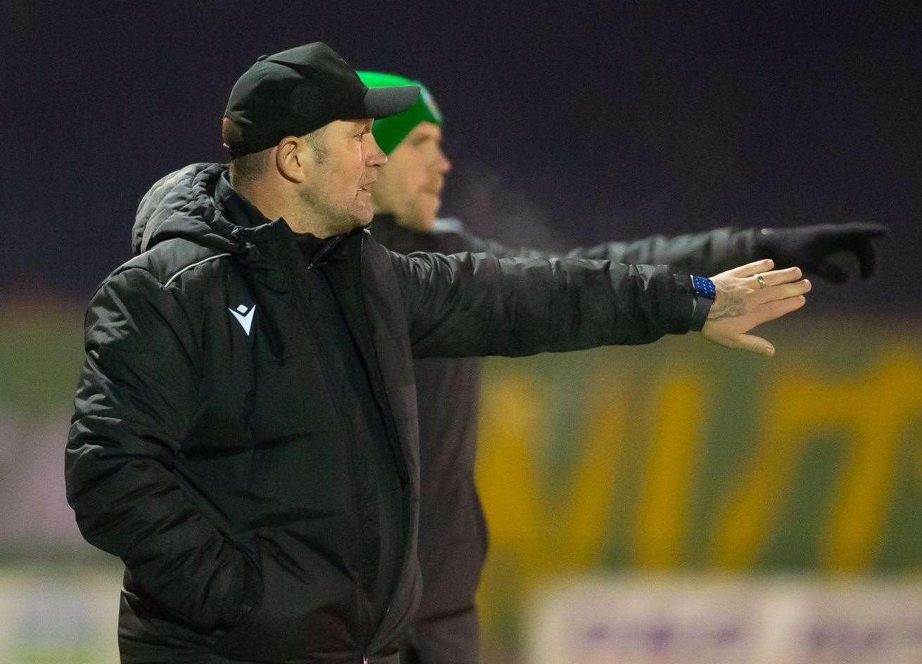 Ashford United manager Danny Kedwell. Picture: Ian Scammell