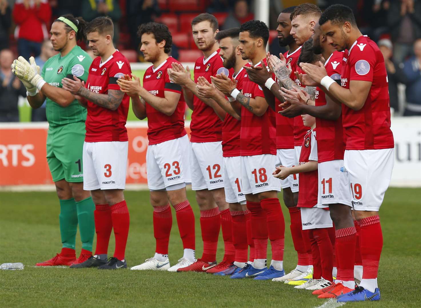Ebbsfleet's players have not been paid on time again this month. Picture: Andy Jones