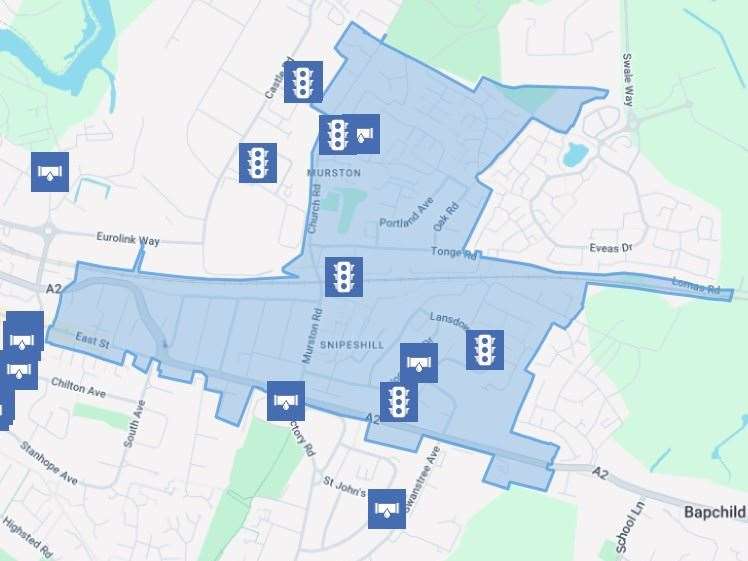 Murston residents are currently without water. Picture: Southern Water