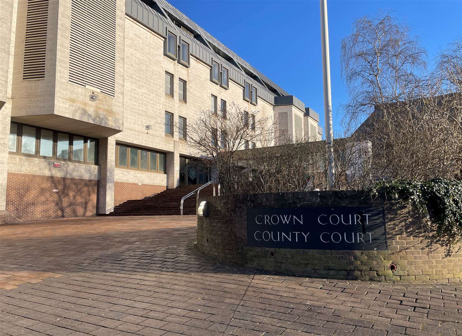 Maidstone Crown Court in Barker Road, Maidstone. Picture: Sean McPolin