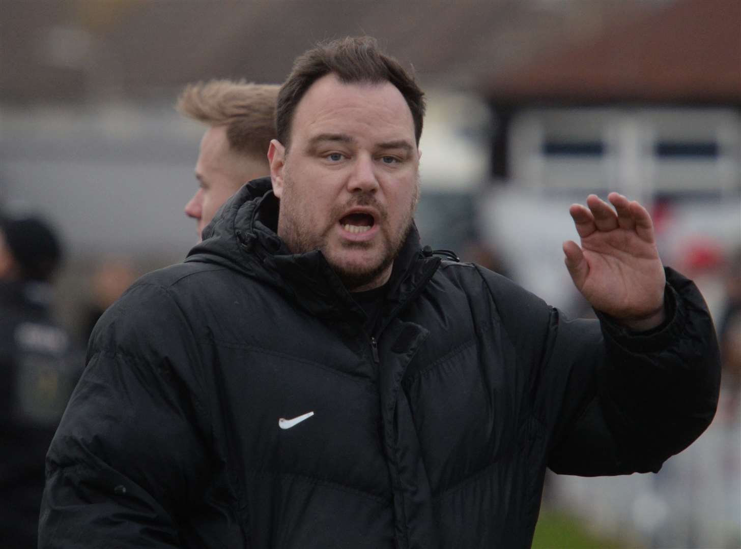 Herne Bay manager Ben Smith Picture: Chris Davey