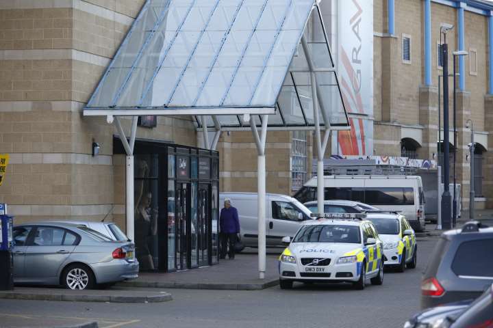 Police at Lockmeadow Leisure Complex