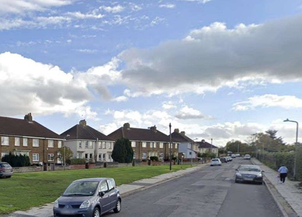 The RSPCA is appealing for information after a baby hedgehog was apparently kicked in an attack in Cedar Avenue, Gravesend. Picture:Google Maps