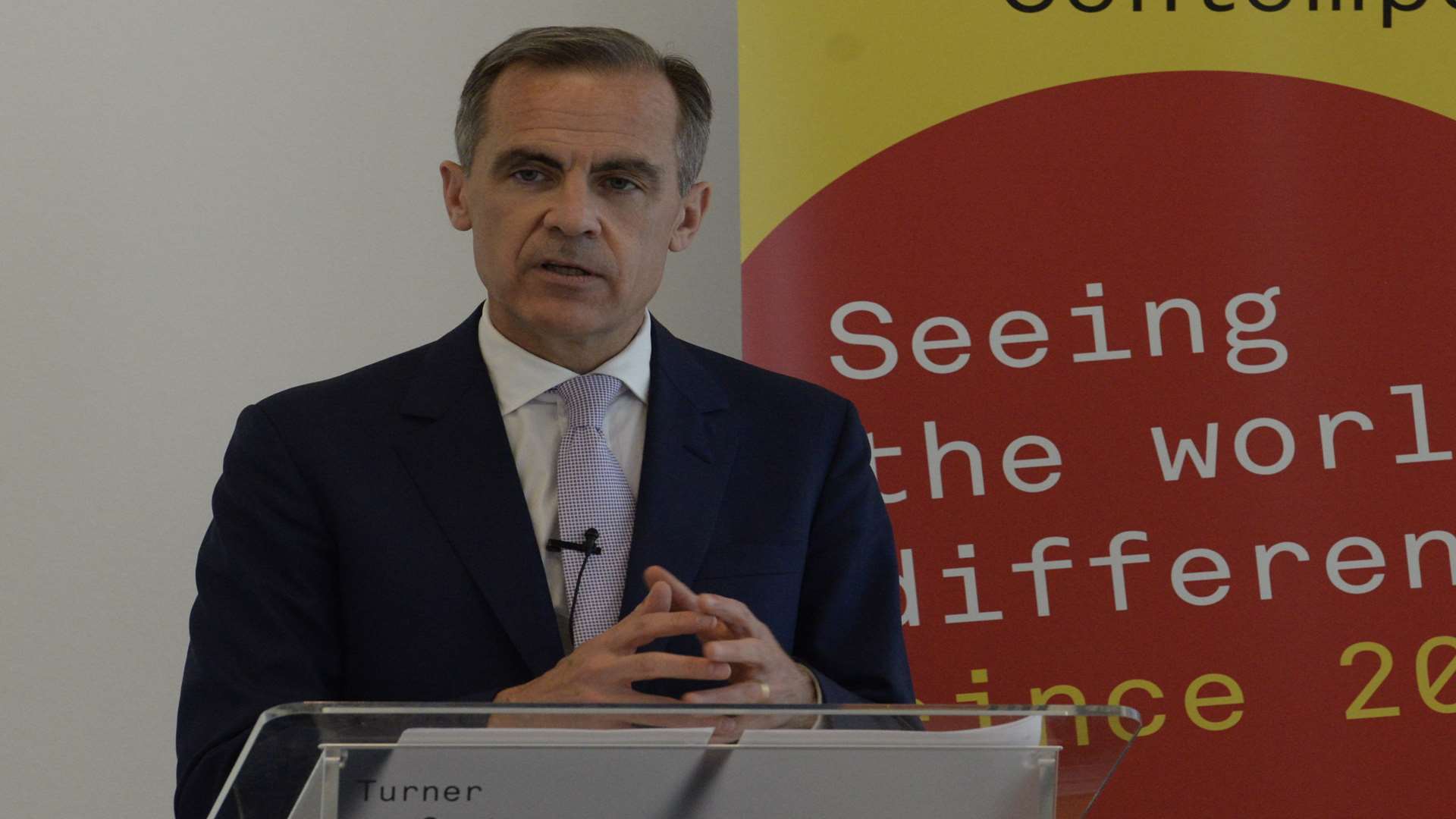 Bank of England governor Mark Carney