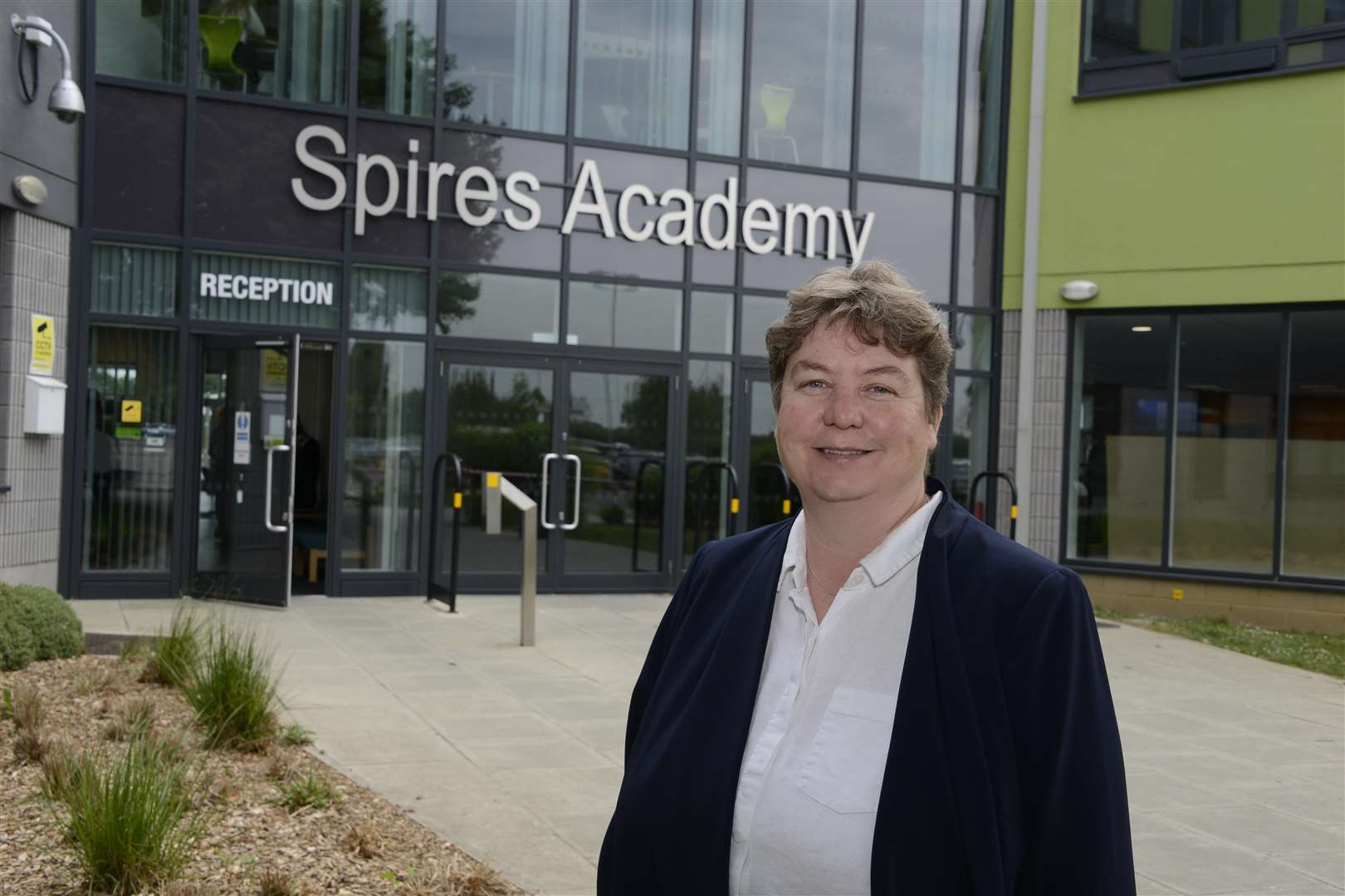 Canterbury Spires Academy celebrate a good Ofsted report.Head Teacher Nicki Mattin Picture: Paul Amos FM4826202 (6656650)