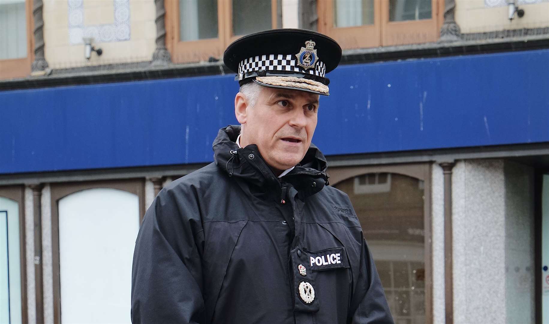 Chief Constable Alan Pughsley