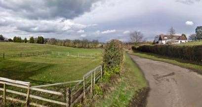 Plans for nine homes to be built on land at Tanglewood, Well Street, Coxheath, have been submitted to the council. Picture: Google (61569019)