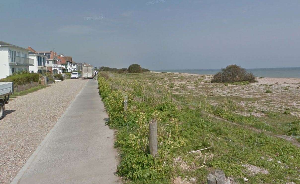 A dog walker was reportedly kicked in the head by an unknown woman in Walmer. Picture: Google