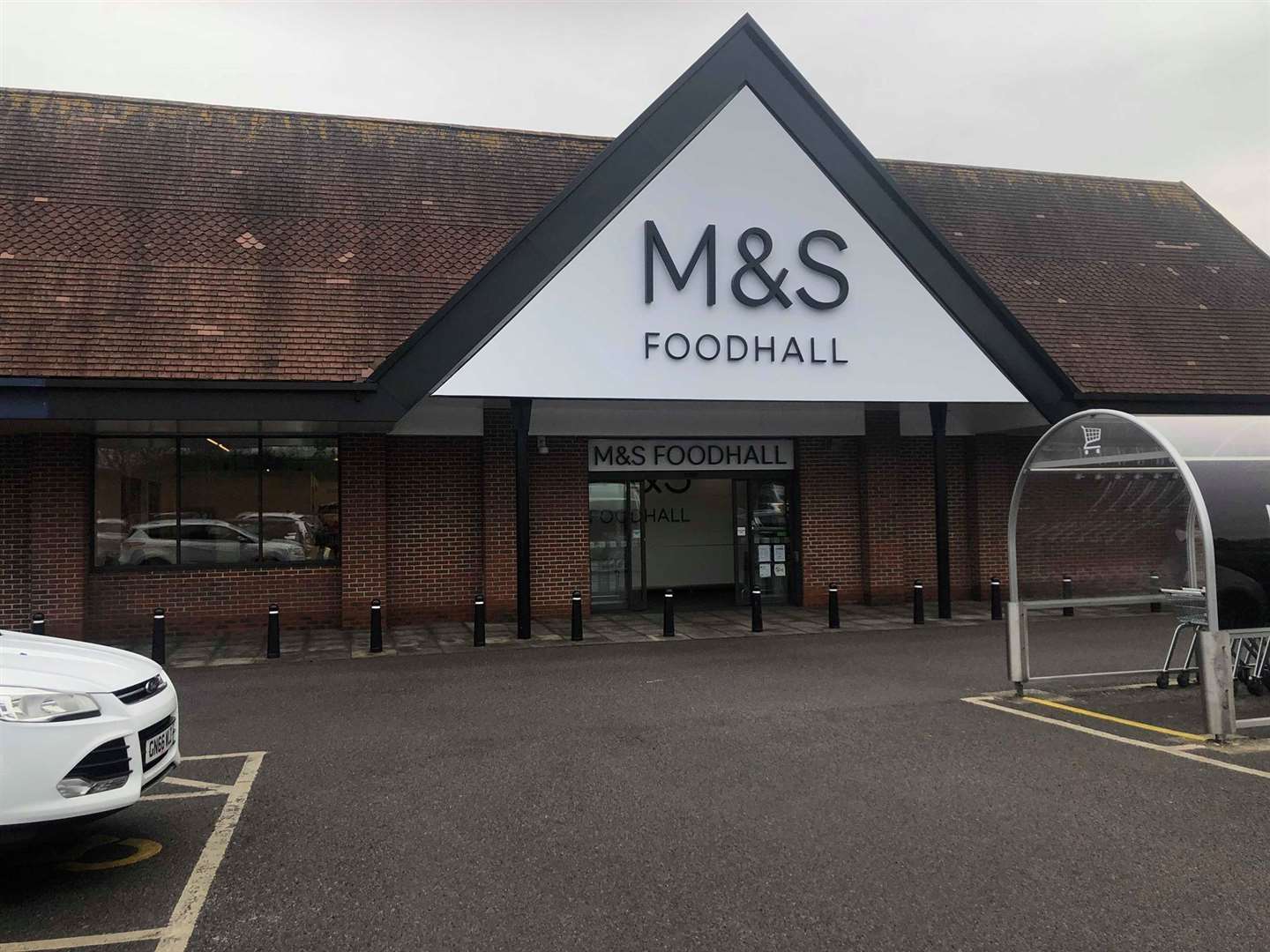 Staff at M&S Food in Ashford were threatened