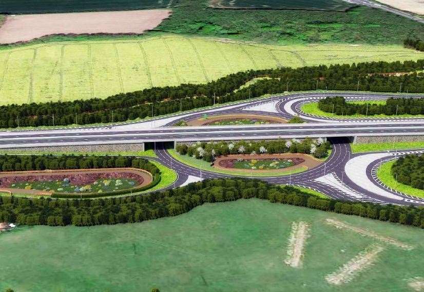 Plans for the Stockbury Roundabout at Junction 5 of the M2 have been ...