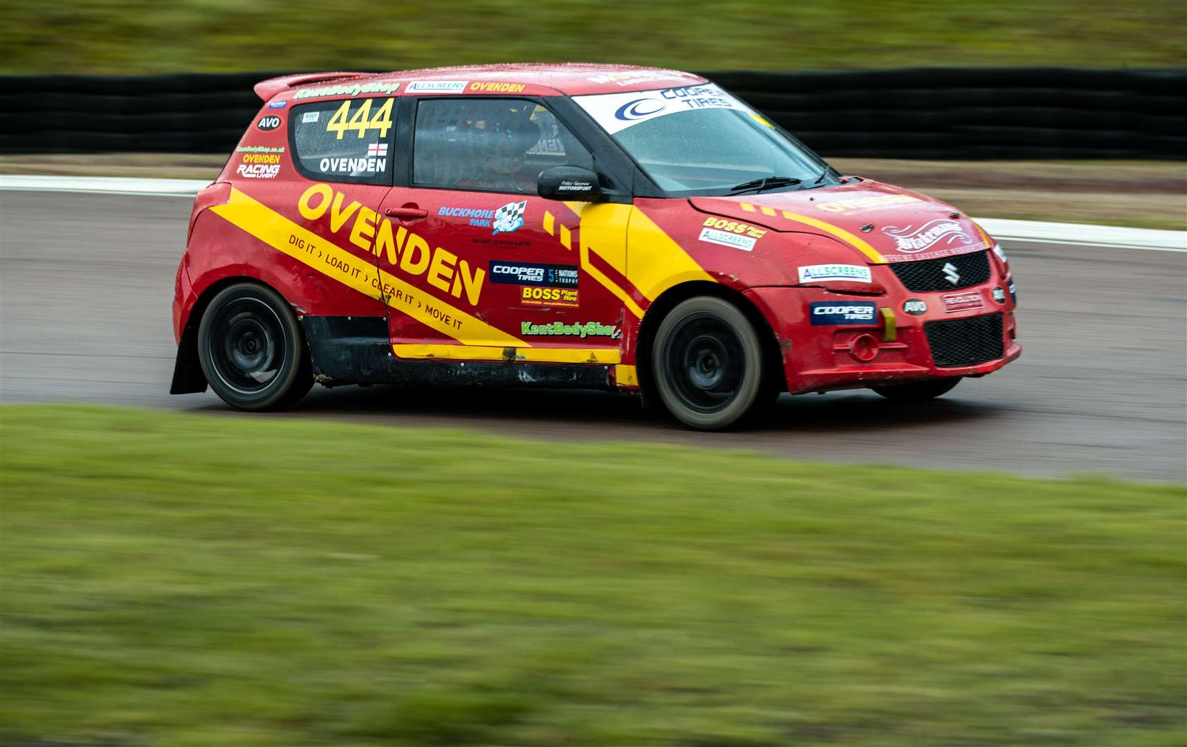 Adisham's Tom Ovenden twice finished second in the Motorsport UK Junior Rallycross Championship