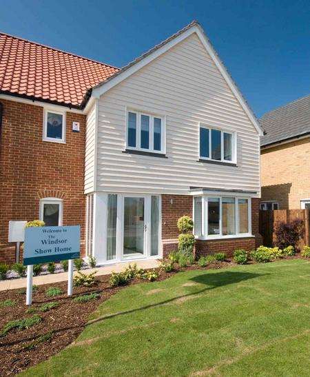 The Windsor show home from Pentland Homes at Hawkinge
