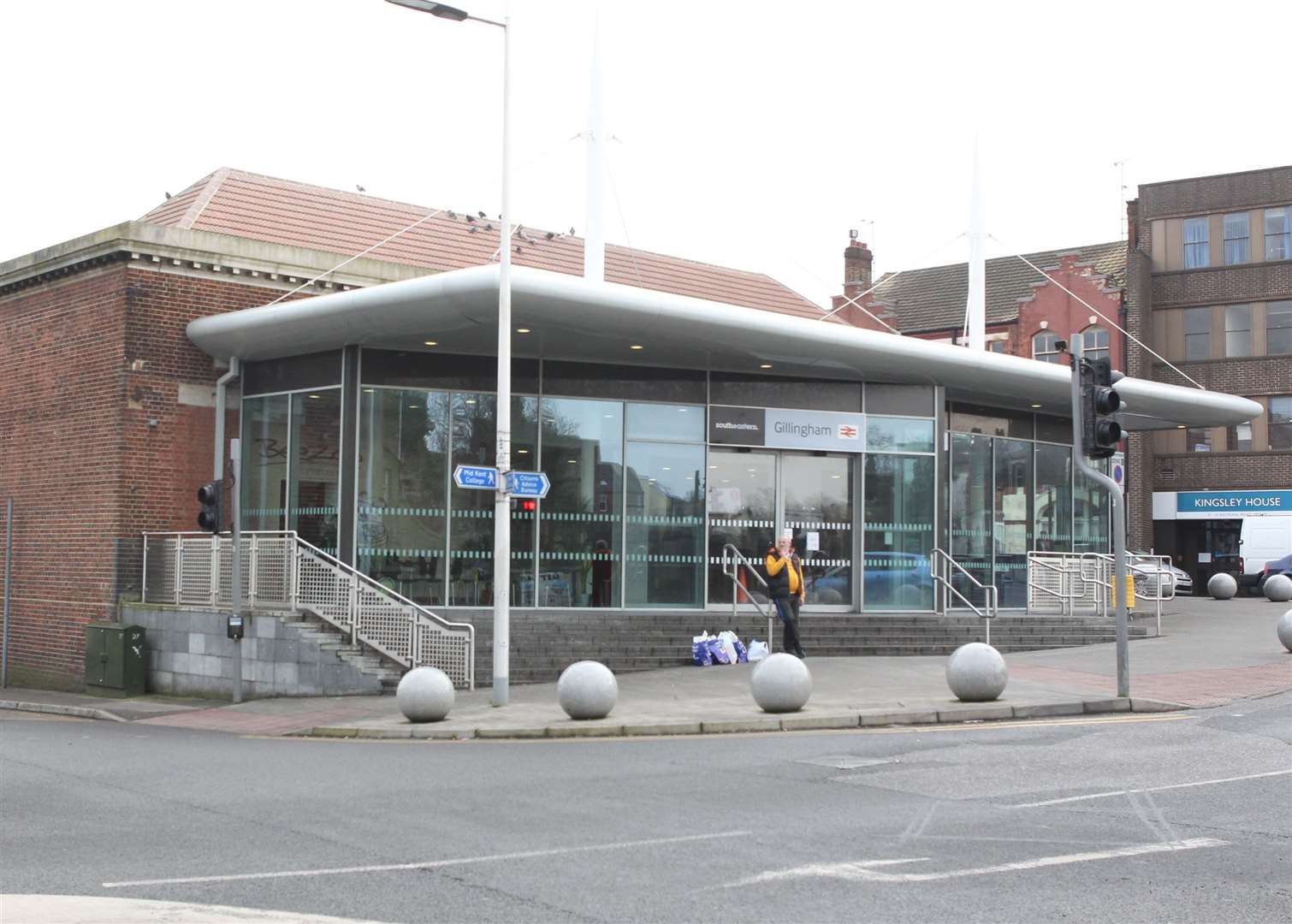 The incident happened near Gillingham railway station