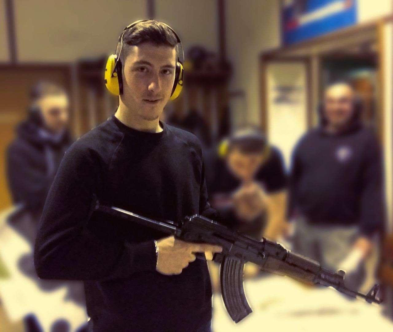 Mark Jones, posing with an AK47 (West Midlands Police/PA)